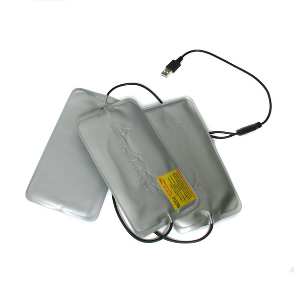 Греющий комплект Redlaika для одежды ГК3-USB (3 модуля, без Power Bank) с регулятором температуры