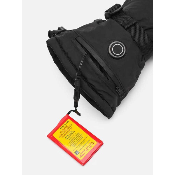 Перчатки с подогревом RedLaika Lux сенсорные, на аккумуляторах Чёрный, до 9 часов (3000 mAh)