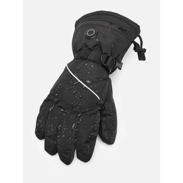 Перчатки с подогревом RedLaika Lux сенсорные, на аккумуляторах Чёрный, до 9 часов (3000 mAh)