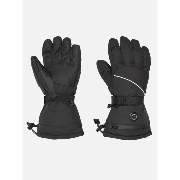 Перчатки с подогревом RedLaika Lux сенсорные, на аккумуляторах Чёрный, до 9 часов (3000 mAh)