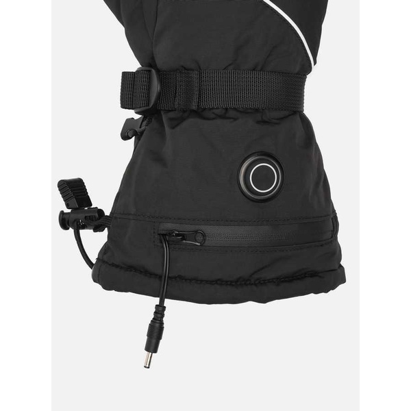 Перчатки с подогревом RedLaika Lux сенсорные, на аккумуляторах Чёрный, до 9 часов (3000 mAh)