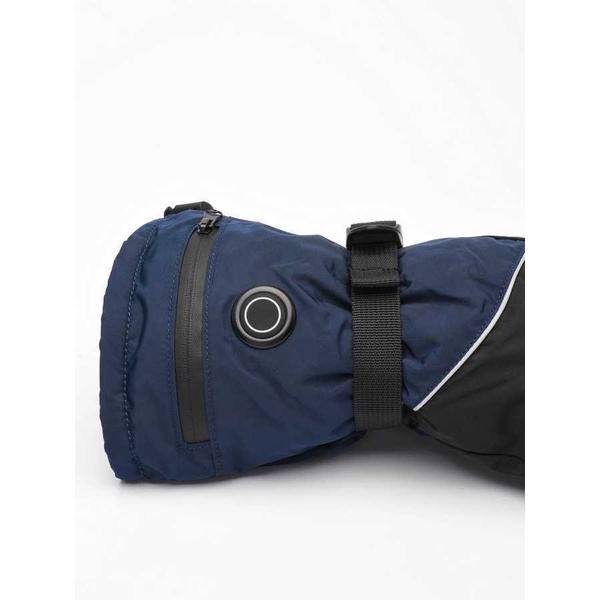 Перчатки с подогревом RedLaika Lux сенсорные, на аккумуляторах Синий, до 9 часов (3000 mAh)