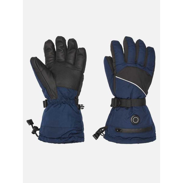 Перчатки с подогревом RedLaika Lux сенсорные, на аккумуляторах Синий, до 9 часов (3000 mAh)