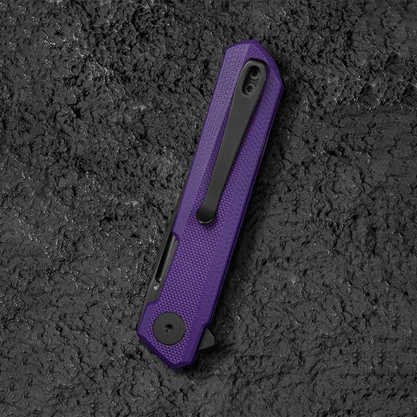 Нож Bestechman Mini Dundee (сталь D2, PVD-покрытие) фиолетовый