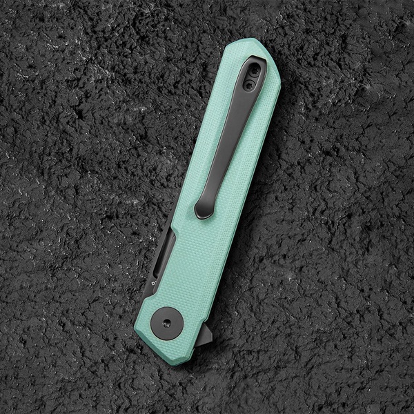 Нож Bestechman Mini Dundee (сталь D2, PVD-покрытие) мятный