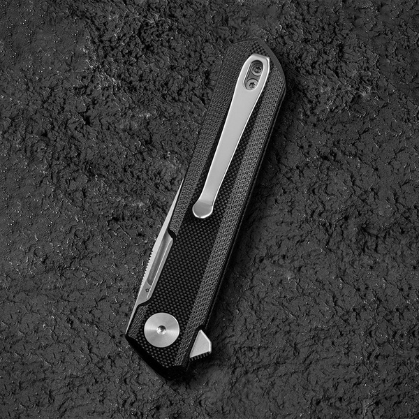 Нож Bestechman Mini Dundee (сталь D2, satin-покрытие) черный