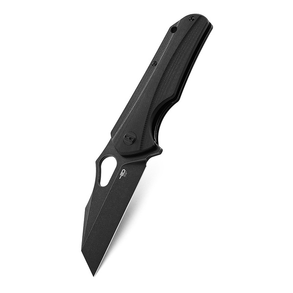 Нож Bestech Operator (сталь D2, рукоять G10) черный, blackwash обработка