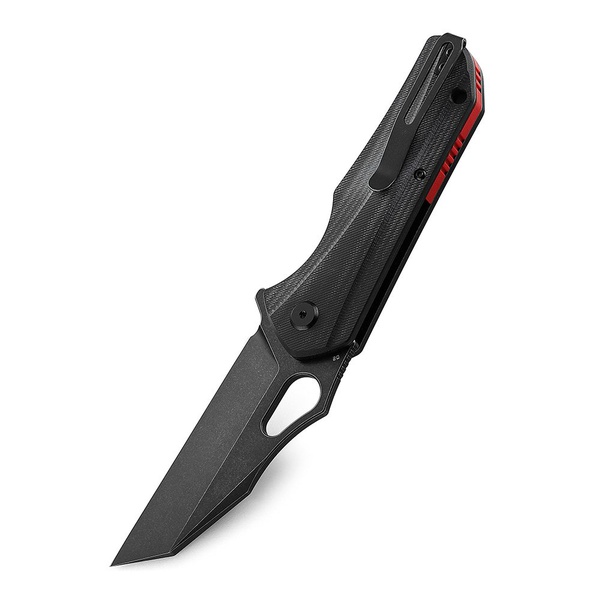 Нож Bestech Operator (сталь D2, рукоять G10) черный, blackwash обработка