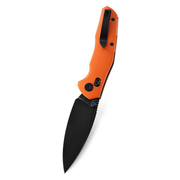 Нож Bestechman Ronan (сталь 14C28N, рукоять G10) оранжевый, PVD-покрытие