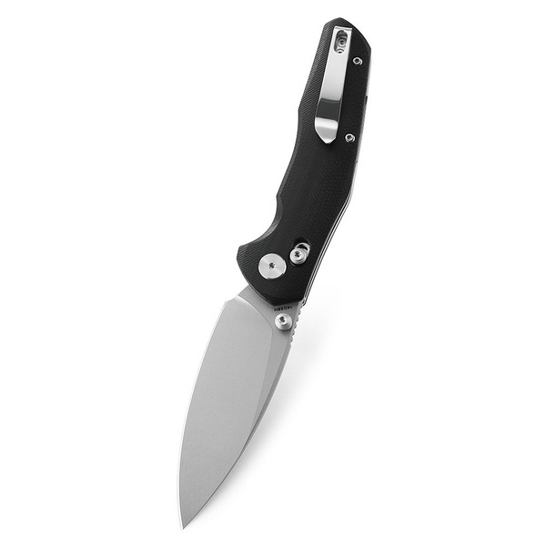 Нож Bestechman Ronan (сталь 14C28N, рукоять G10) черный, обработка stonewash