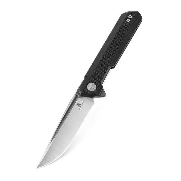 Нож Bestechman Dundee (сталь D2, рукоять G10) черный, титанирование/сатин