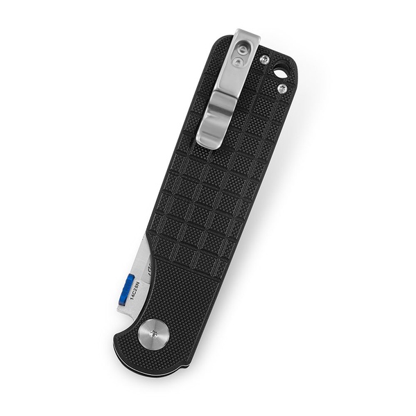 Нож Bestech Glok (сталь 14C28N, рукоять G10) черный, stonewash/satin обработка