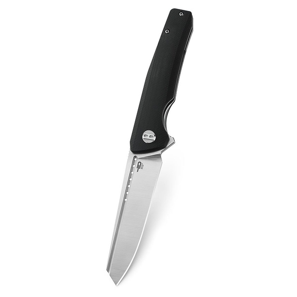 Нож Bestech Slyther (сталь 14C28N, рукоять G10) черный, обработка satin