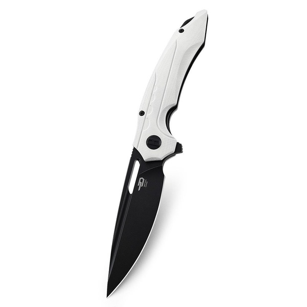Нож Bestech Ornetta (сталь D2, рукоять G10) белый, blackwash обработка