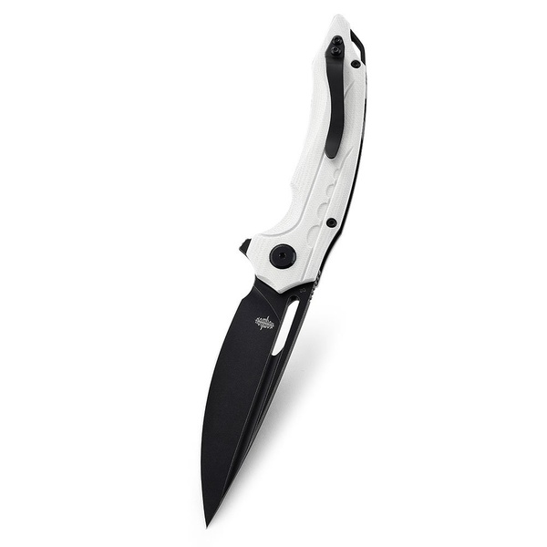 Нож Bestech Ornetta (сталь D2, рукоять G10) белый, blackwash обработка