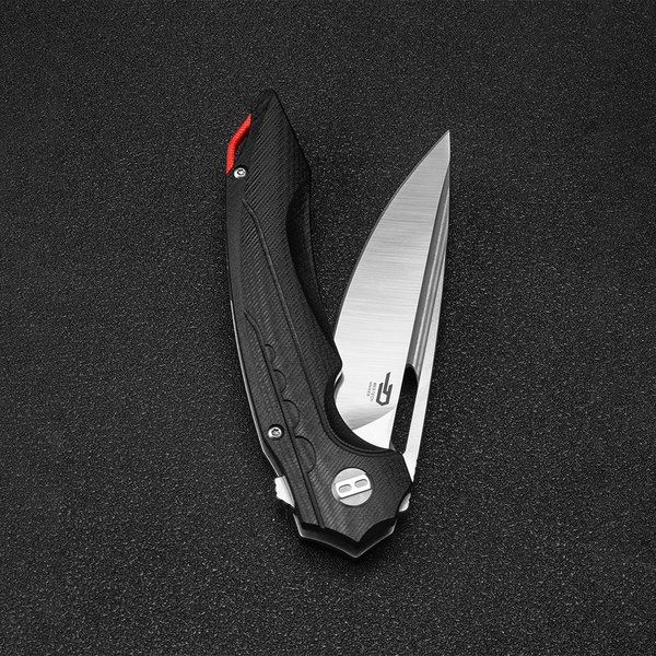 Нож Bestech Ornetta (сталь D2, рукоять G10) черный, satin обработка