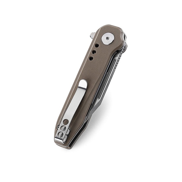 Нож Bestech Syntax (сталь 154CM) бежевый, рукоять G10