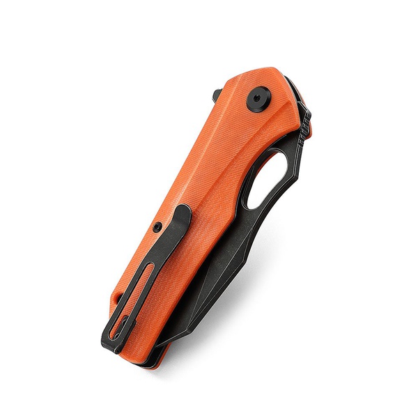 Нож Bestech Operator (сталь D2, рукоять G10) оранжевый, blackwash обработка