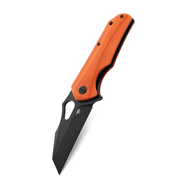 Нож Bestech Operator (сталь D2, рукоять G10) оранжевый, blackwash обработка