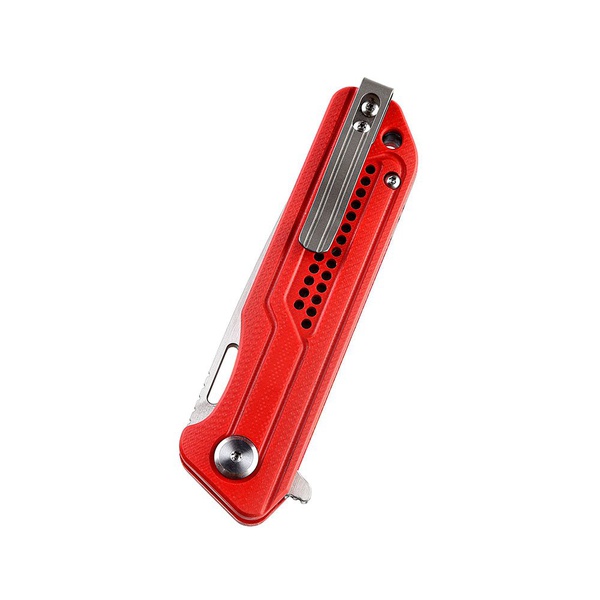 Нож Bestech Circuit (сталь K110, рукоять G10) красный, satin обработка