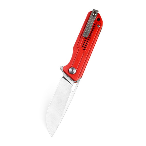 Нож Bestech Circuit (сталь K110, рукоять G10) красный, satin обработка