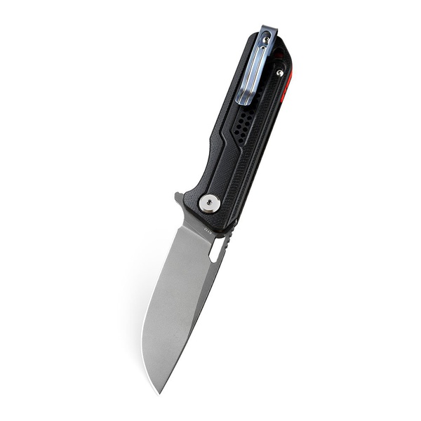 Нож Bestech Circuit (сталь K110, рукоять G10) черный, titanized обработка