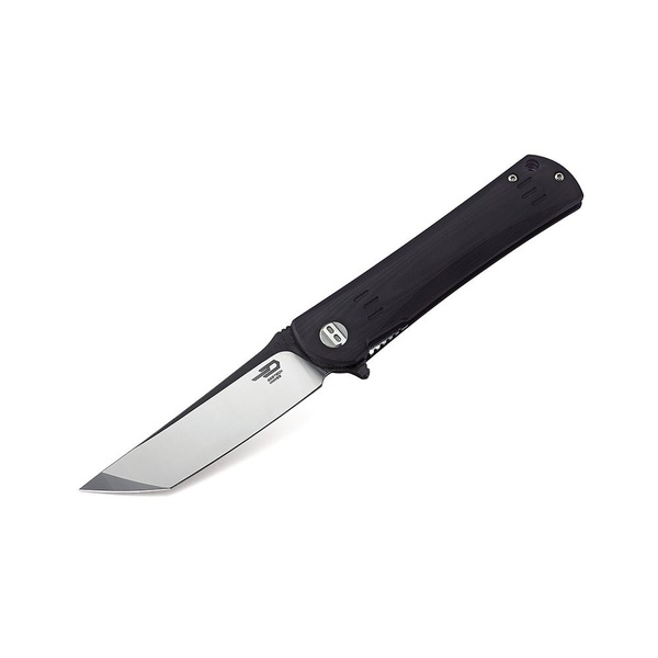 Нож Bestech Kendo (сталь D2, рукоять G10) черный, blackwash + satin обработка