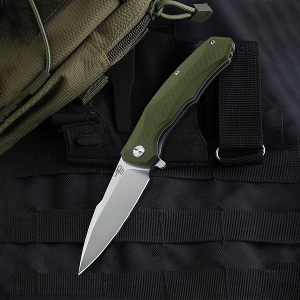 Нож Bestech Warwolf (сталь D2, рукоять G10) зеленый