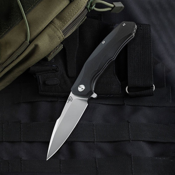 Нож Bestech Warwolf (сталь D2, рукоять G10) черный