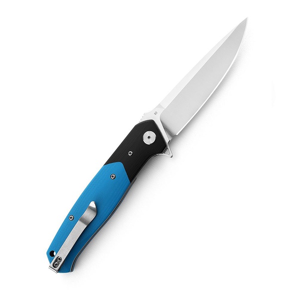 Нож Bestech Swordfish (сталь D2, рукоять G10) черный/синий