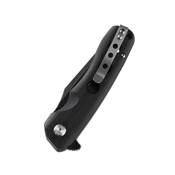 Нож Bestech Arctic (сталь D2, рукоять G10) черный, blackwash обработка