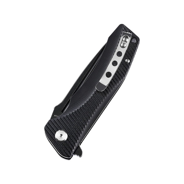 Нож Bestech Mako (сталь K110, рукоять G10) черный, blackwash обработка