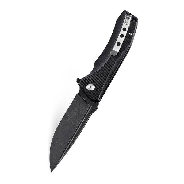 Нож Bestech Mako (сталь K110, рукоять G10) черный, blackwash обработка