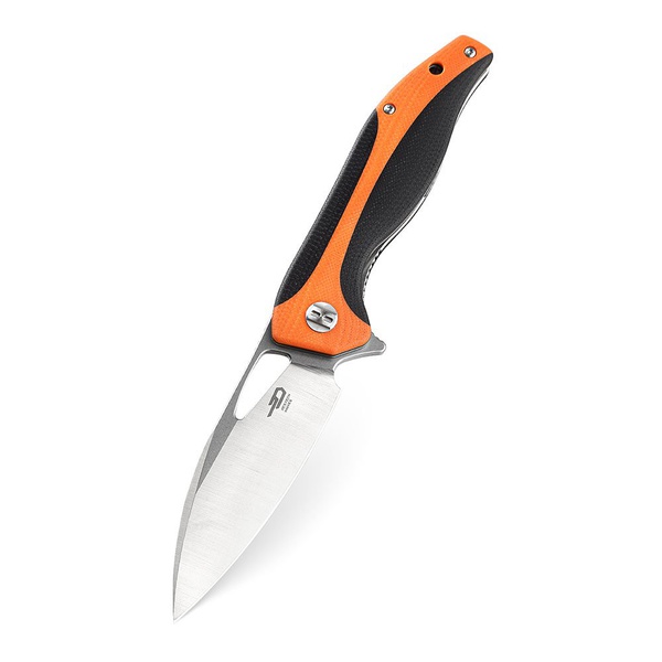 Нож Bestech Komodo (сталь D2, рукоять G10) черный/оранжевый