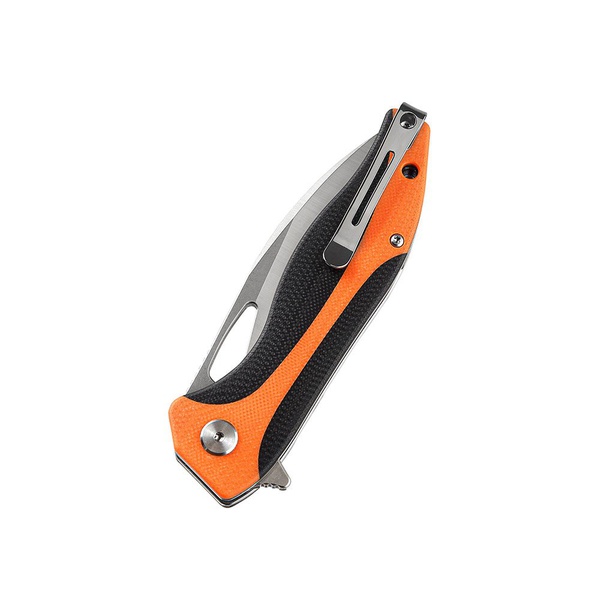 Нож Bestech Komodo (сталь D2, рукоять G10) черный/оранжевый