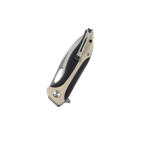 Нож Bestech Komodo (сталь D2, рукоять G10) черный/бежевый