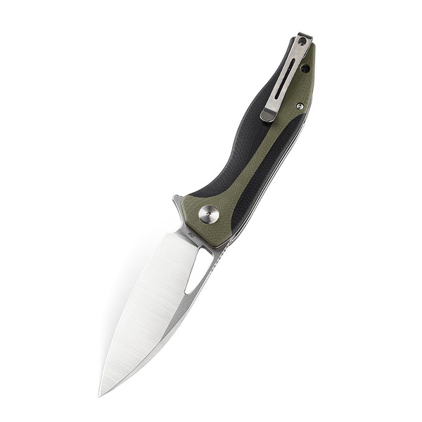 Нож Bestech Komodo (сталь D2, рукоять G10) черный/зеленый