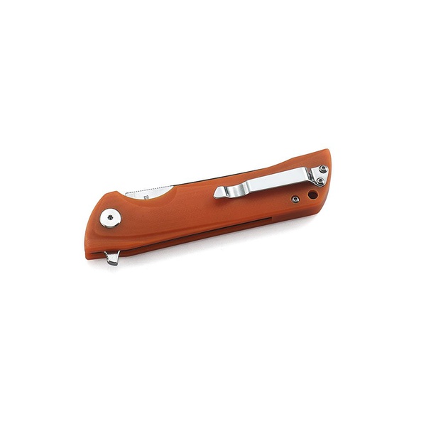 Нож Bestech Paladin (сталь D2, рукоять G10) оранжевый, stonewash + satin обработка