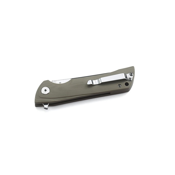 Нож Bestech Paladin (сталь D2, рукоять G10) бежевый, stonewash + satin обработка