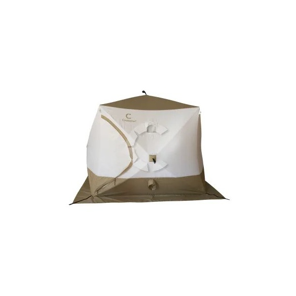 Палатка зимняя Следопыт Куб Premium 2,4 х 2,4 м (3 слоя)