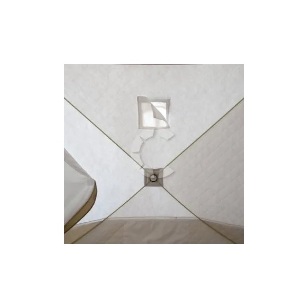 Палатка зимняя Следопыт Куб Premium 2,4 х 2,4 м (3 слоя)