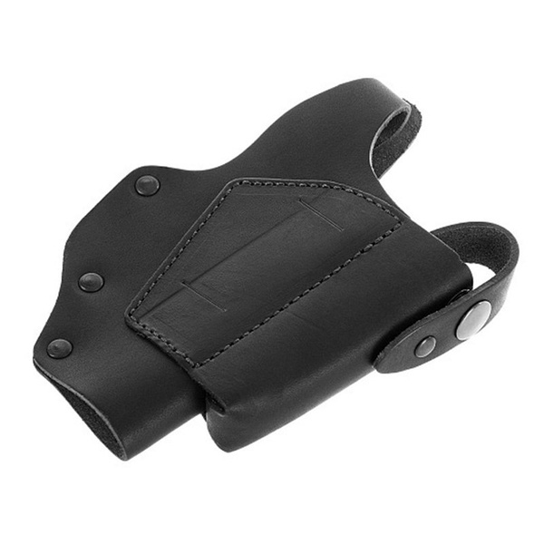 Кобура поясная Helios к ПМ с запасной обоймой HS-ПК-25bl