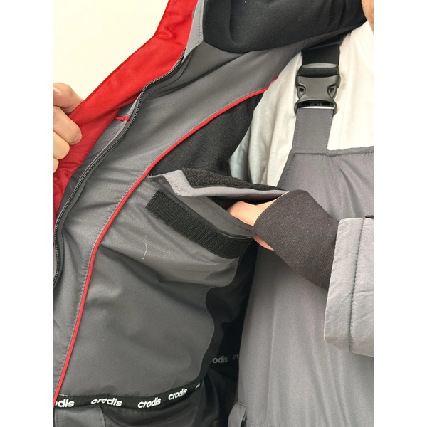 Костюм Crodis Грант (- 45°C) графит/красный