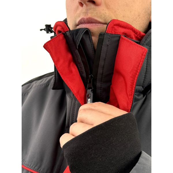 Костюм Crodis Грант (- 45°C) графит/красный