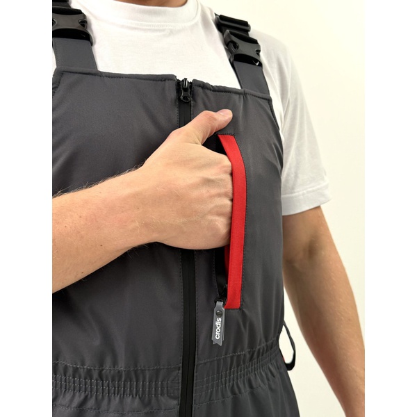 Костюм Crodis Грант (- 45°C) графит/красный