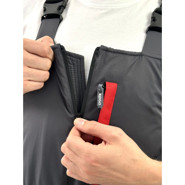 Костюм Crodis Грант (- 45°C) графит/красный