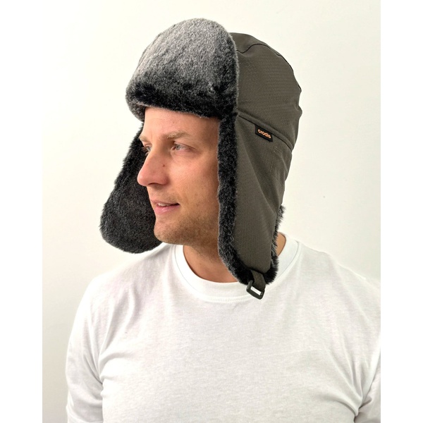 Шапка-ушанка Crodis (тк. Оксфорд)