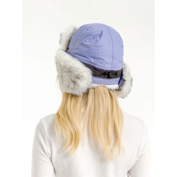 Шапка-ушанка Skadi Gear Skadi (с маской) Лаванда/Серый/Белый волк