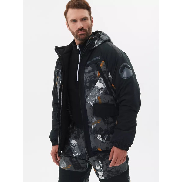 Костюм зимний Huntsman Горка-Люкс КМФ (192), тк. Исландия