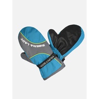 Рукавицы женские Huntsman Siberia Lady серый/бирюзовый, тк. Breathable